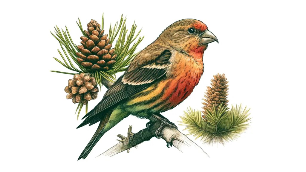 Scottish Crossbill (Loxia scotica): Whispers of the Caledonian&nbsp;Highlands