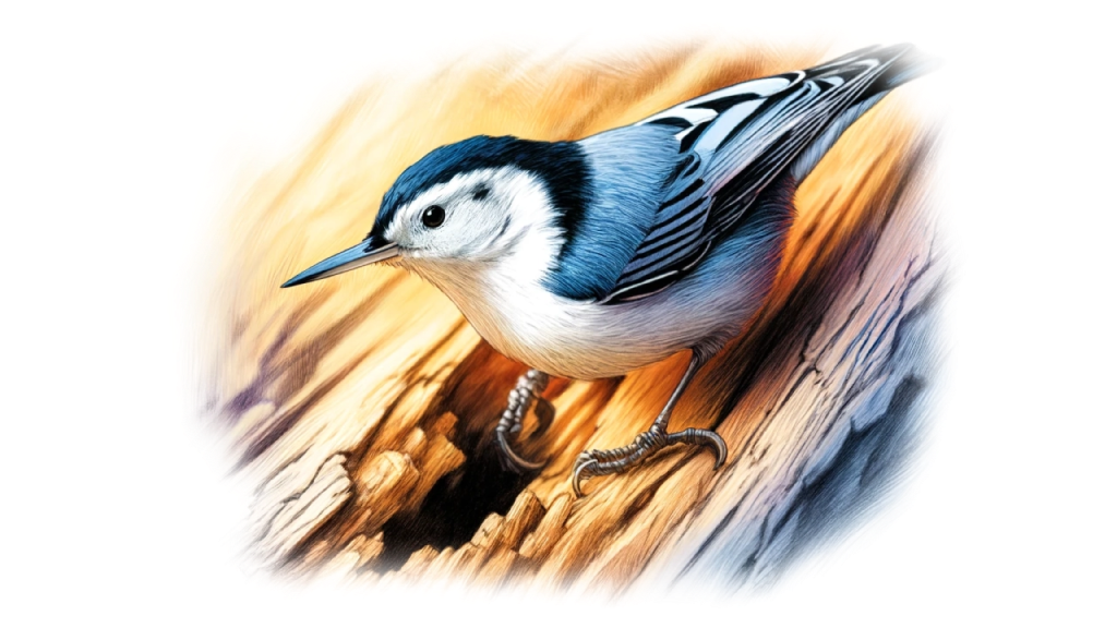 White-breasted Nuthatch (Sitta carolinensis): The Agile Arboreal&nbsp;Acrobat